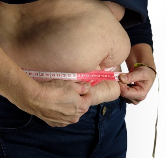 measuring tape, measure, belly